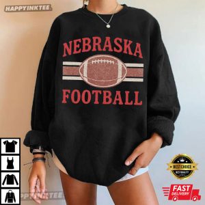 Nebraska Football Graphic T Shirt (2)