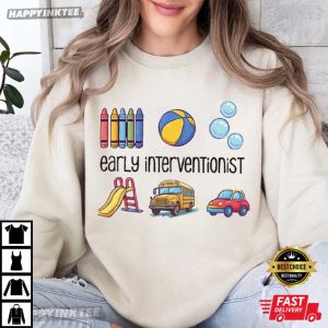 Early Intervention Speech Therapy Occupational Therapist Gift T Shirt (3)