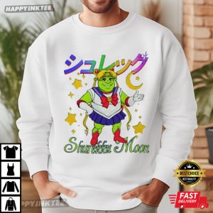 Shurekku Sailor Moon Shrek T Shirt (2)