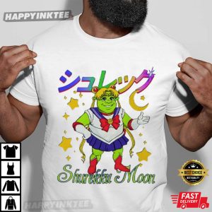 Shurekku Sailor Moon Shrek T Shirt (4)