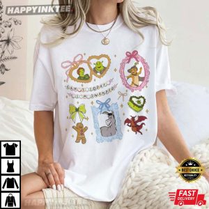 Shrek Characters Coquette Bow Can’t Today I’m Swamped T-Shirt