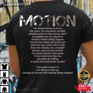 Motion Jordan 4 Cave Stone Sneaker Matching T-Shirt
