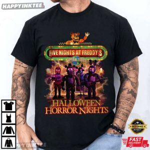 Halloween Horror Nights Five Nights At Freddy's Universal Studios T Shirt (1)