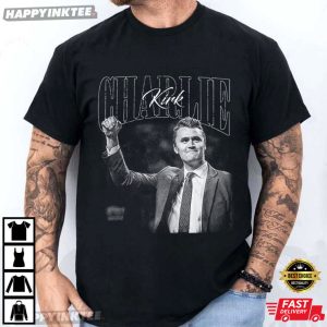 Charlie Kirk Vintage Graphic T Shirt (1)