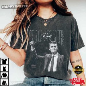 Charlie Kirk Vintage Graphic T Shirt (2)
