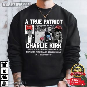 Charlie Kirk A True Patriot Tribute T Shirt (3)