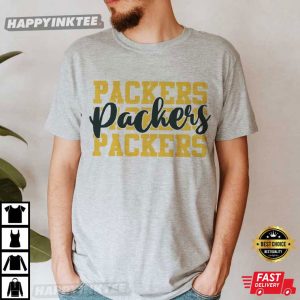 Green Bay Packers Retro Football T-Shirt