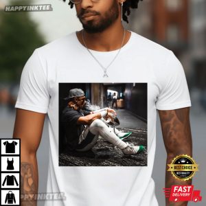 Jalen Hurts Super Bowl Cigar Celebration T-Shirt