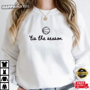 Tis The Season Basketball Player T Shirt (3)