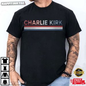 Charlie Kirk Free Speech Conservative Support T-Shirt