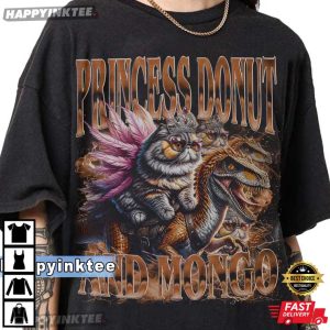 Princess Donut And Mongo Dungeon Crawler Carl Vintage 90s T-Shirt