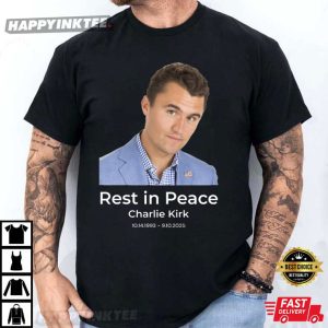 Charlie Kirk RIP Political Activist Conservative Supporter T-Shirt