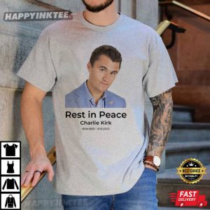 Charlie Kirk RIP Political Activist Conservative Supporter T Shirt (3)