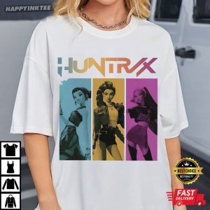 Huntrix Kpop Demon Hunters Gift For Fans T Shirt (2)
