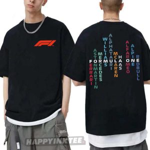 Formula 1 F1 Racing Team Gift T-Shirt