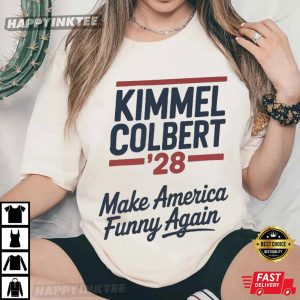Kimmel Colbert 2028 Make America Funny Again T Shirt (2)