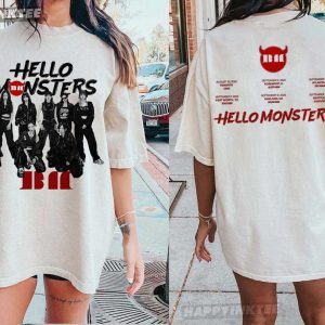 Babymonster Hello Monsters World Tour In US Merch T-Shirt
