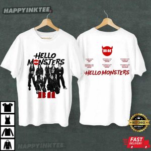 Babymonster Hello Monsters World Tour In US Merch T Shirt (2)