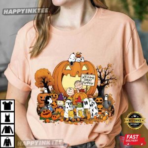 Great Pumpkin Peanuts Halloween Autumn Gift T-Shirt