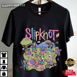 Slipknot Funny Cartoon Heavy Metal T Shirt (3)