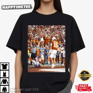 Arch Manning Stare Down Texas Longhorns T Shirt (2)