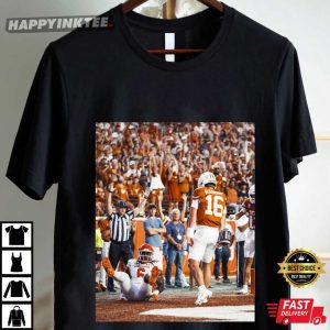 Arch Manning Stare Down Texas Longhorns T Shirt (4)