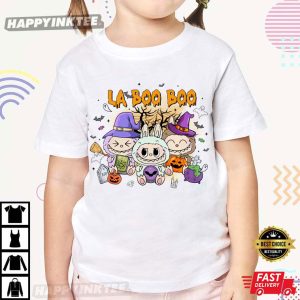 Spooky La Boo Boo Halloween Labubu T Shirt (2)