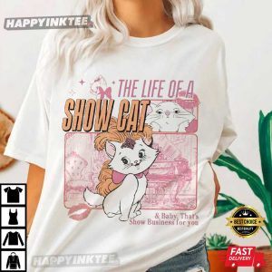 Disney The Aristocats Marie Cat The Life Of A Show Cat T-Shirt