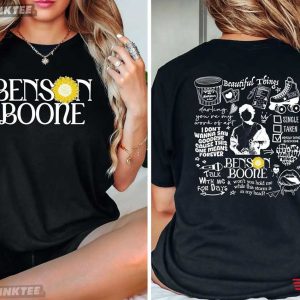 Benson Boone Lyrics Fan Gift T-Shirt