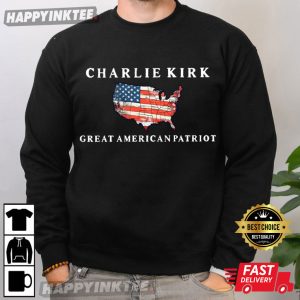 Charlie Kirk Great American Patriot T Shirt (3)
