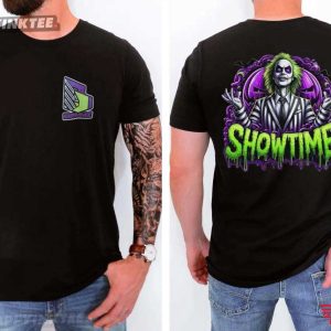 Beetlejuice Showtime Halloween Spooky Season T Shirt (1)