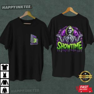 Beetlejuice Showtime Halloween Spooky Season T Shirt (2)