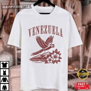 Venezuela Caribe Guacamaya City Gift T Shirt (4)