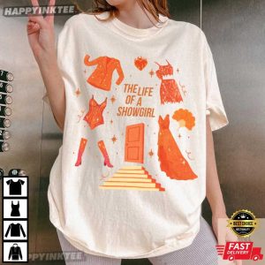 The Life Of A Showgirl Taylor Swift Gift For Fan T Shirt (2)