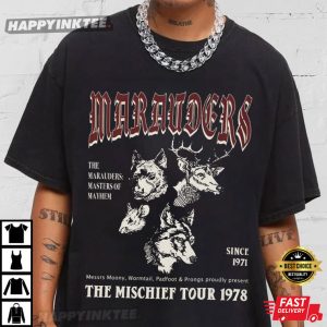 Marauders The Mischief Tour 1978 Harry Potter T-Shirt