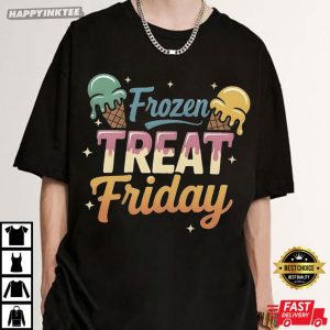 Frozen Treat Friday Ice Cream Lover T Shirt (2)