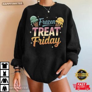 Frozen Treat Friday Ice Cream Lover T Shirt (3)