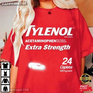 Tylenol Extra Strength Health Awareness T-Shirt