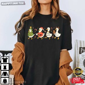 Silly Goose Christmas Gift T Shirt (1)
