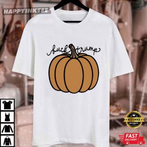 Fuck Trump Pumpkin Halloween T Shirt (3)