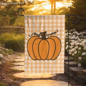 Fuck Trump Autumn Pumpkin Flag (2)