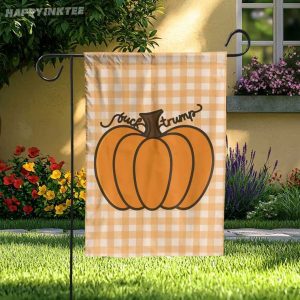 Fuck Trump Autumn Pumpkin Flag (3)