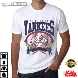 New York Yankees Vintage 90s MLB T Shirt (1)