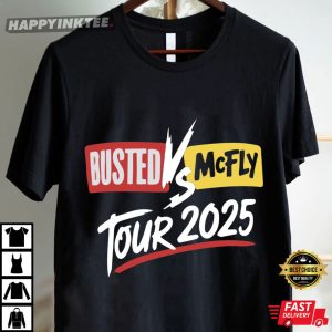 Busted vs McFly Tour 2025 T Shirt (4)