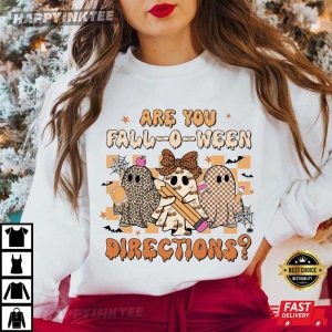 Are You Fall O Ween Directions Funny Teacher Halloween T Shirt (3)