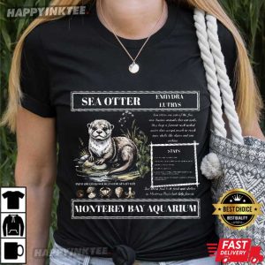 Vintage Sea Otter Monterey Bay Aquarium T-Shirt