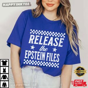 Release The Epstein Files T Shirt (2)