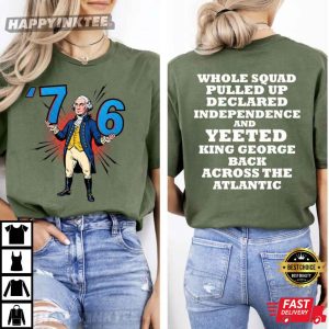 Make History Fun 76 Six Seven Meme George Washington T Shirt (1)