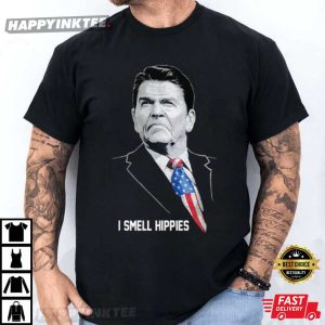 Ronald Reagan I Smell Hippies T-Shirt