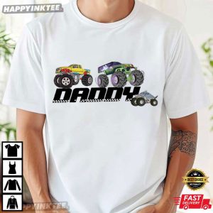 Monster Truck Racing Cars Personalized Family T-Shirt